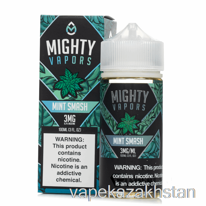 Vape Smoke Mint Smash - Mighty Vapors - 100mL 0mg